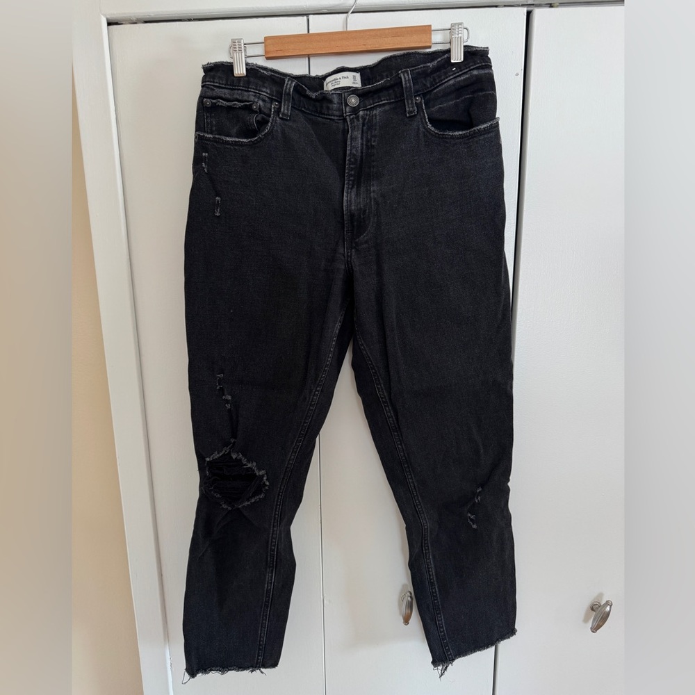 Abercrombie and Fitch high rise skinny jeans